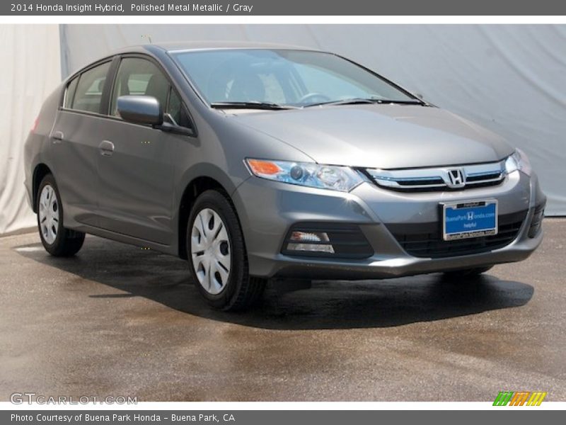 Polished Metal Metallic / Gray 2014 Honda Insight Hybrid