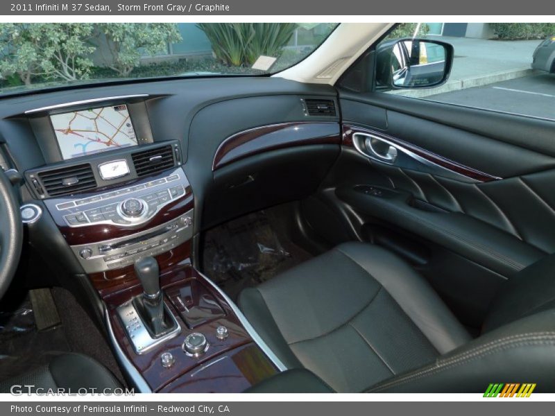 Storm Front Gray / Graphite 2011 Infiniti M 37 Sedan