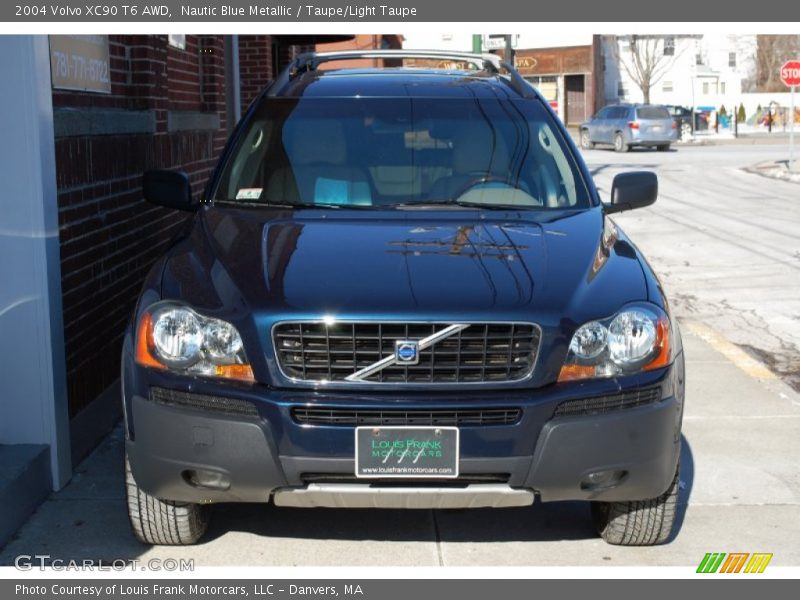 Nautic Blue Metallic / Taupe/Light Taupe 2004 Volvo XC90 T6 AWD