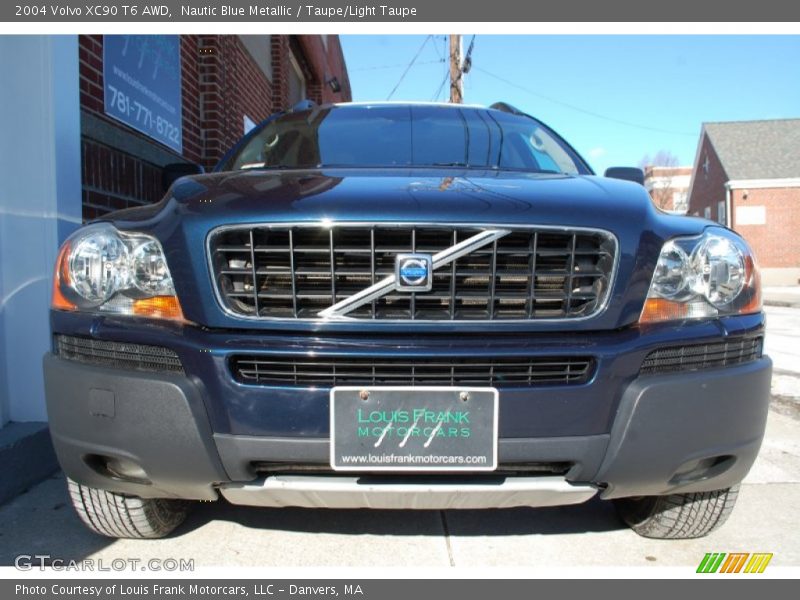 Nautic Blue Metallic / Taupe/Light Taupe 2004 Volvo XC90 T6 AWD