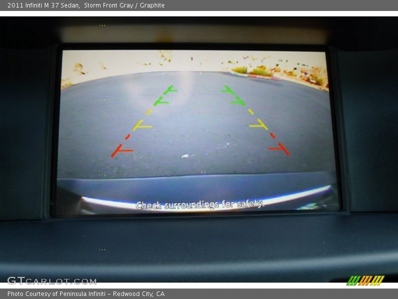 Storm Front Gray / Graphite 2011 Infiniti M 37 Sedan