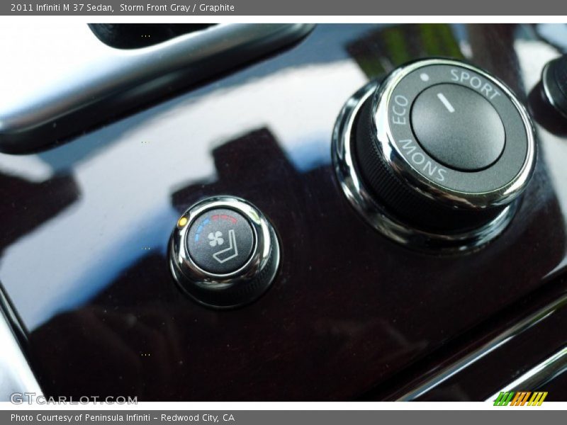 Storm Front Gray / Graphite 2011 Infiniti M 37 Sedan