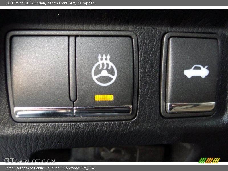 Storm Front Gray / Graphite 2011 Infiniti M 37 Sedan