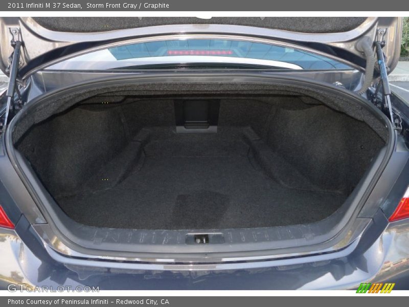 Storm Front Gray / Graphite 2011 Infiniti M 37 Sedan