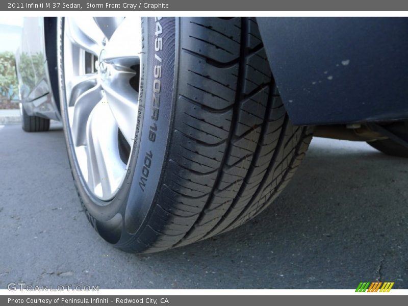 Storm Front Gray / Graphite 2011 Infiniti M 37 Sedan