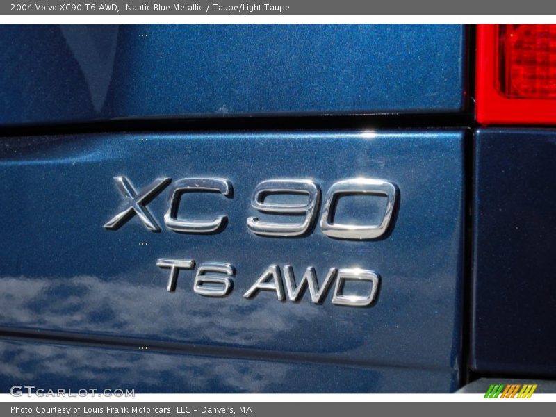 Nautic Blue Metallic / Taupe/Light Taupe 2004 Volvo XC90 T6 AWD
