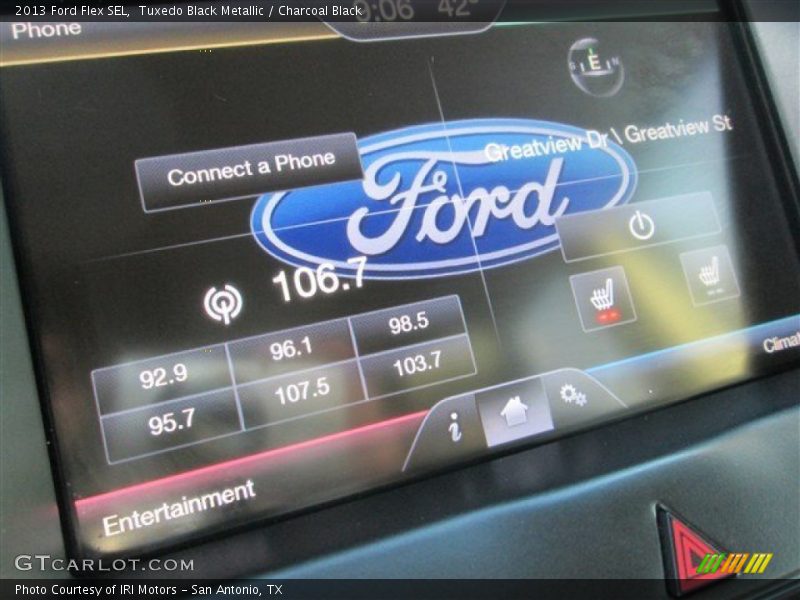 Tuxedo Black Metallic / Charcoal Black 2013 Ford Flex SEL