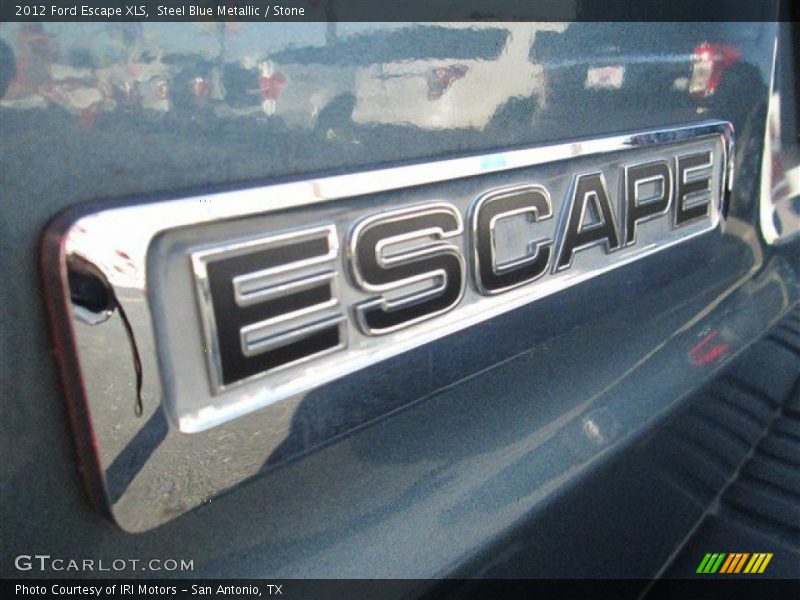 Steel Blue Metallic / Stone 2012 Ford Escape XLS