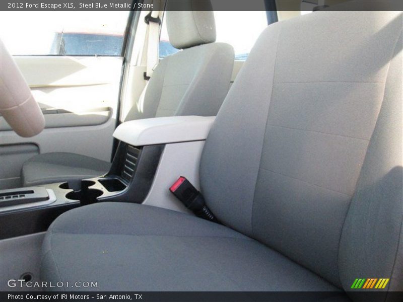 Steel Blue Metallic / Stone 2012 Ford Escape XLS