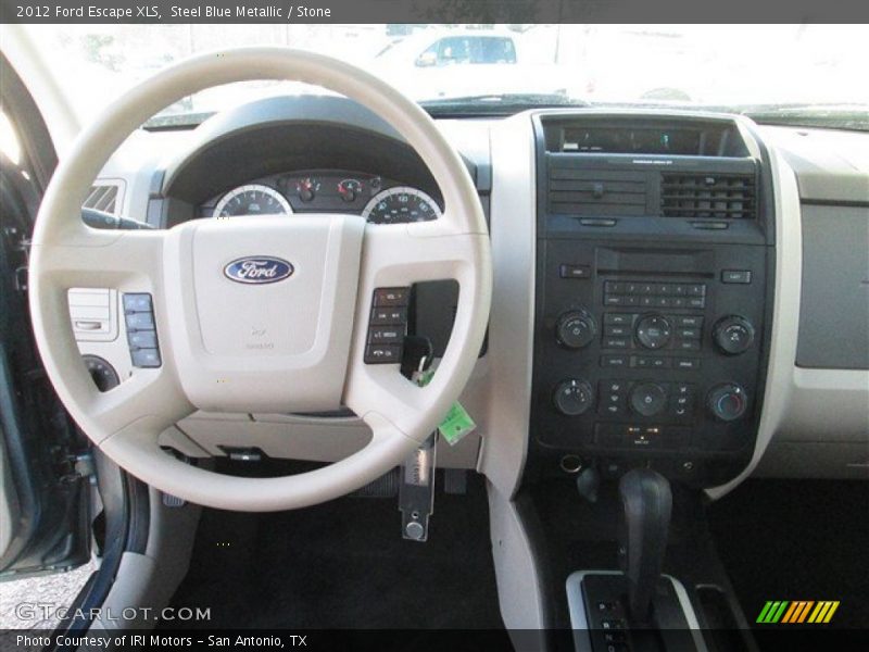 Steel Blue Metallic / Stone 2012 Ford Escape XLS