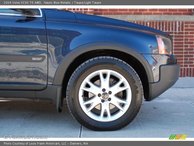 Nautic Blue Metallic / Taupe/Light Taupe 2004 Volvo XC90 T6 AWD