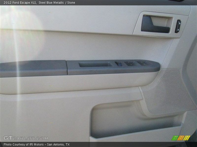 Steel Blue Metallic / Stone 2012 Ford Escape XLS