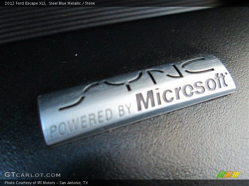 Steel Blue Metallic / Stone 2012 Ford Escape XLS