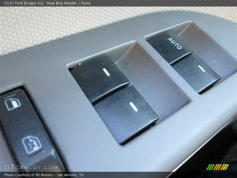 Steel Blue Metallic / Stone 2012 Ford Escape XLS