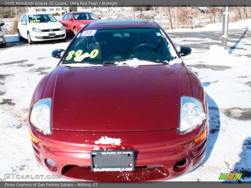 Ultra Red Pearl / Midnight 2005 Mitsubishi Eclipse GS Coupe