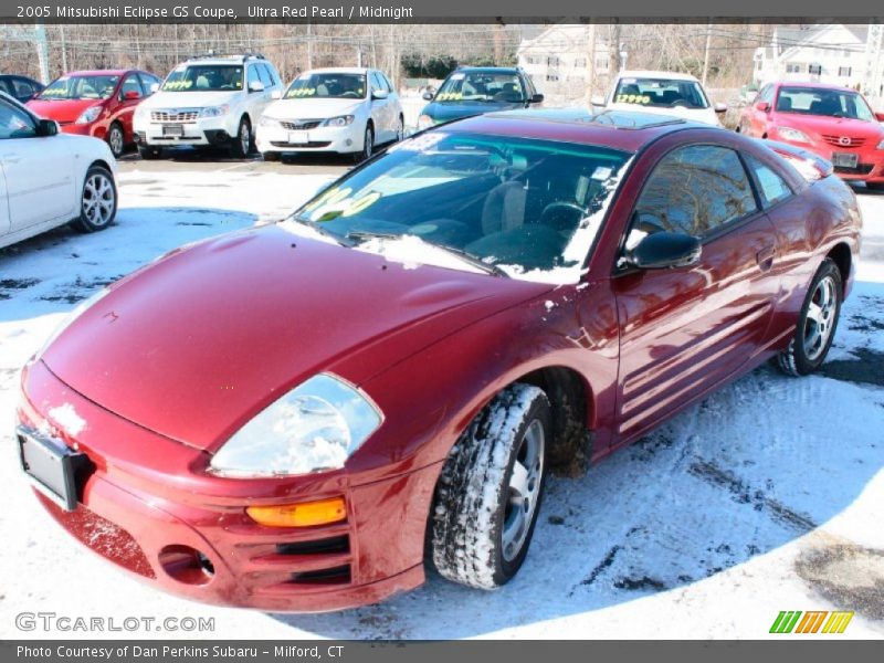 Ultra Red Pearl / Midnight 2005 Mitsubishi Eclipse GS Coupe