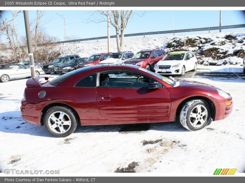 Ultra Red Pearl / Midnight 2005 Mitsubishi Eclipse GS Coupe