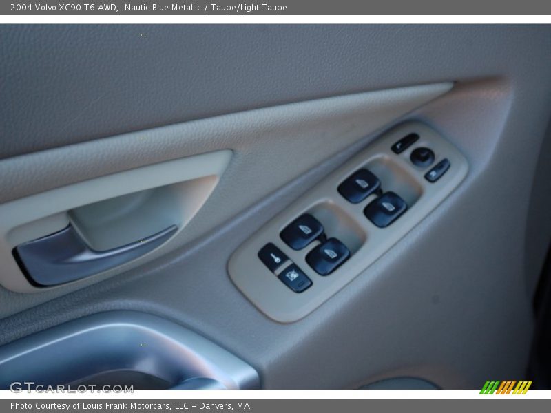 Nautic Blue Metallic / Taupe/Light Taupe 2004 Volvo XC90 T6 AWD
