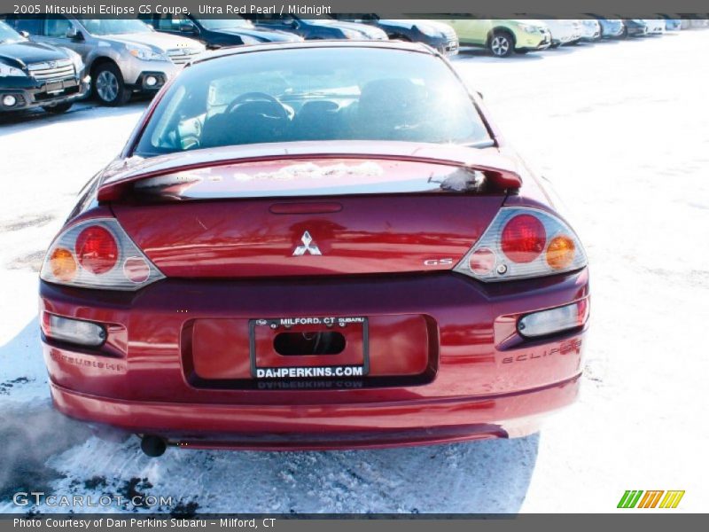 Ultra Red Pearl / Midnight 2005 Mitsubishi Eclipse GS Coupe
