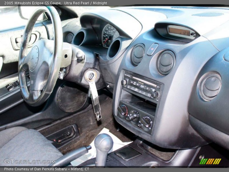 Ultra Red Pearl / Midnight 2005 Mitsubishi Eclipse GS Coupe