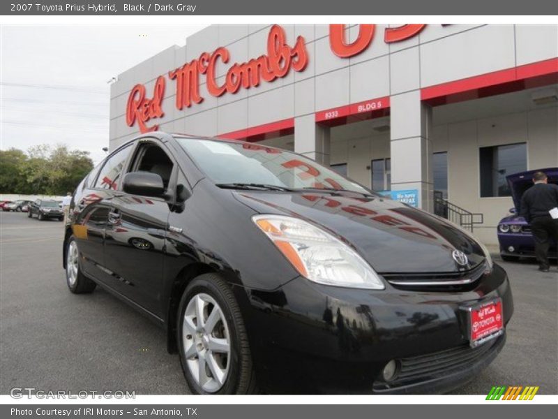Black / Dark Gray 2007 Toyota Prius Hybrid