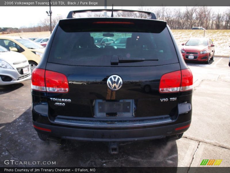 Black / Pure Beige 2006 Volkswagen Touareg V10 TDI