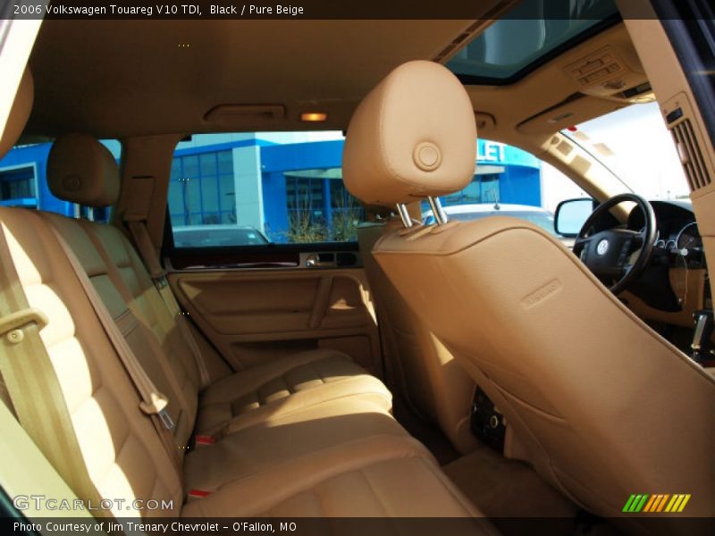 Black / Pure Beige 2006 Volkswagen Touareg V10 TDI