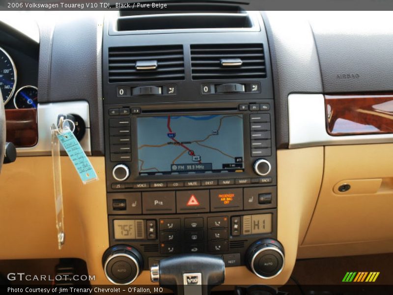 Controls of 2006 Touareg V10 TDI