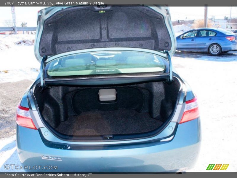 Aloe Green Metallic / Bisque 2007 Toyota Camry XLE V6