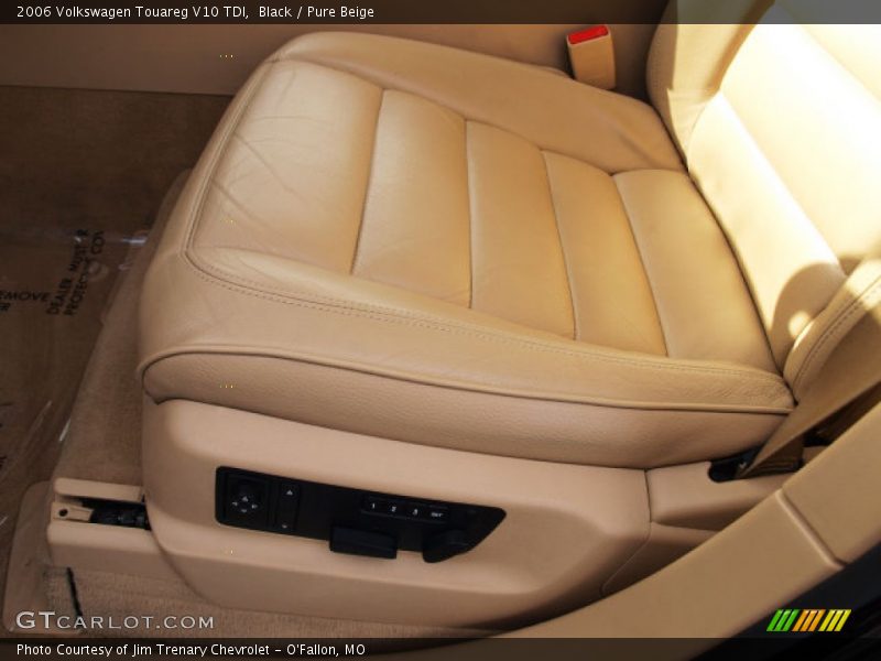 Black / Pure Beige 2006 Volkswagen Touareg V10 TDI