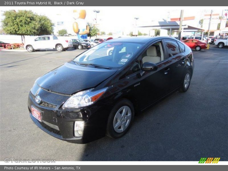 Black / Dark Gray 2011 Toyota Prius Hybrid III