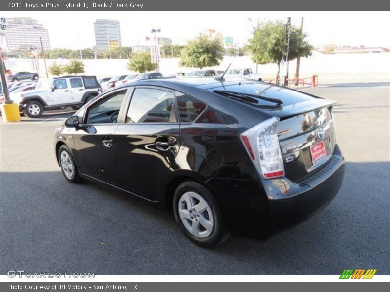Black / Dark Gray 2011 Toyota Prius Hybrid III