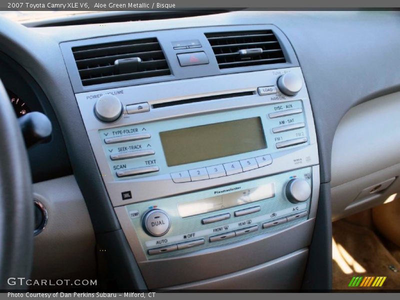 Aloe Green Metallic / Bisque 2007 Toyota Camry XLE V6