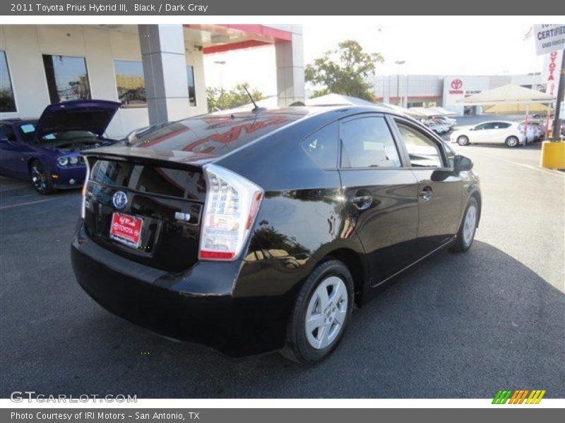 Black / Dark Gray 2011 Toyota Prius Hybrid III