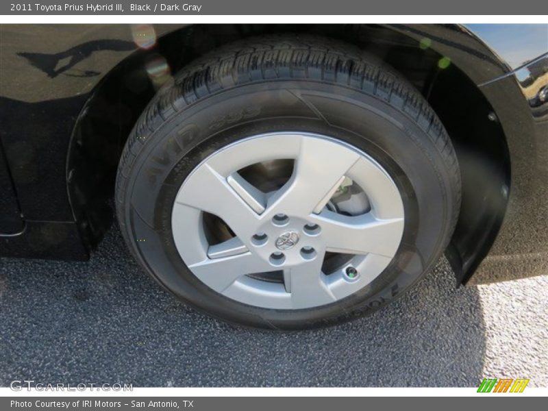 Black / Dark Gray 2011 Toyota Prius Hybrid III