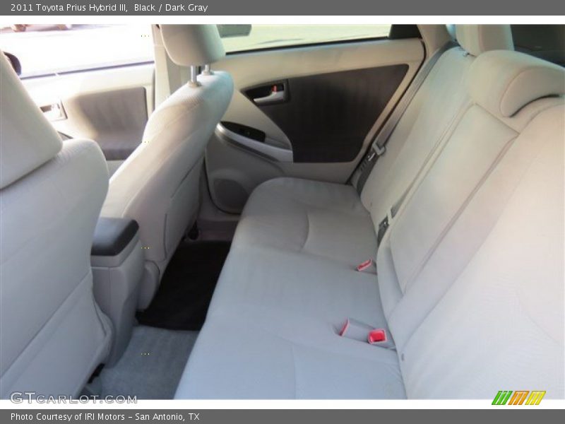 Black / Dark Gray 2011 Toyota Prius Hybrid III