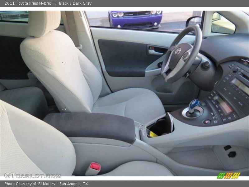 Black / Dark Gray 2011 Toyota Prius Hybrid III