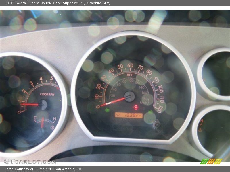 Super White / Graphite Gray 2010 Toyota Tundra Double Cab