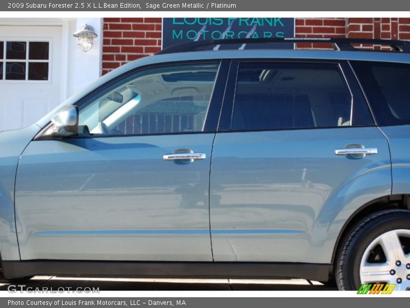Sage Green Metallic / Platinum 2009 Subaru Forester 2.5 X L.L.Bean Edition