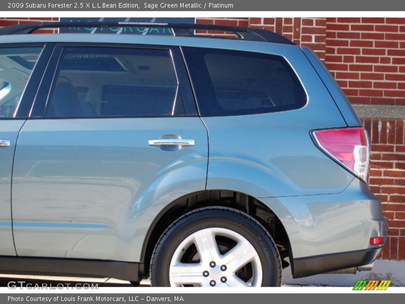 Sage Green Metallic / Platinum 2009 Subaru Forester 2.5 X L.L.Bean Edition