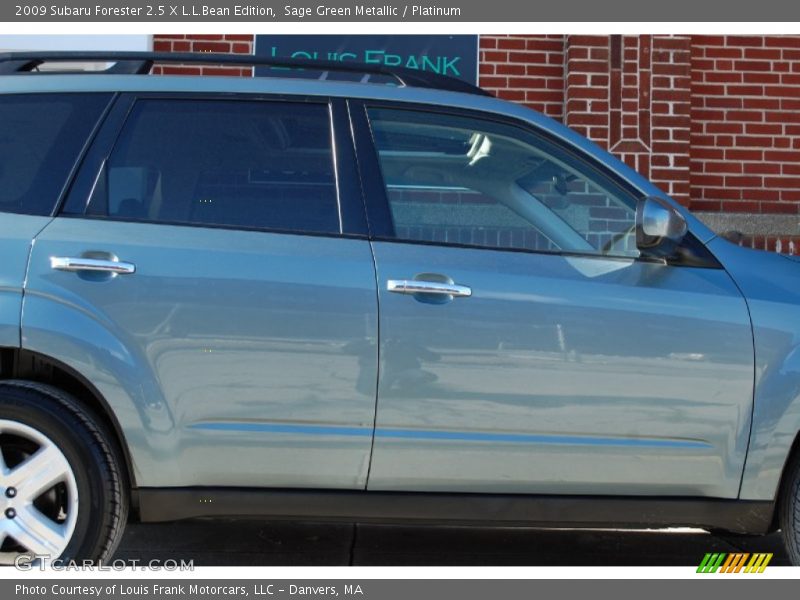 Sage Green Metallic / Platinum 2009 Subaru Forester 2.5 X L.L.Bean Edition