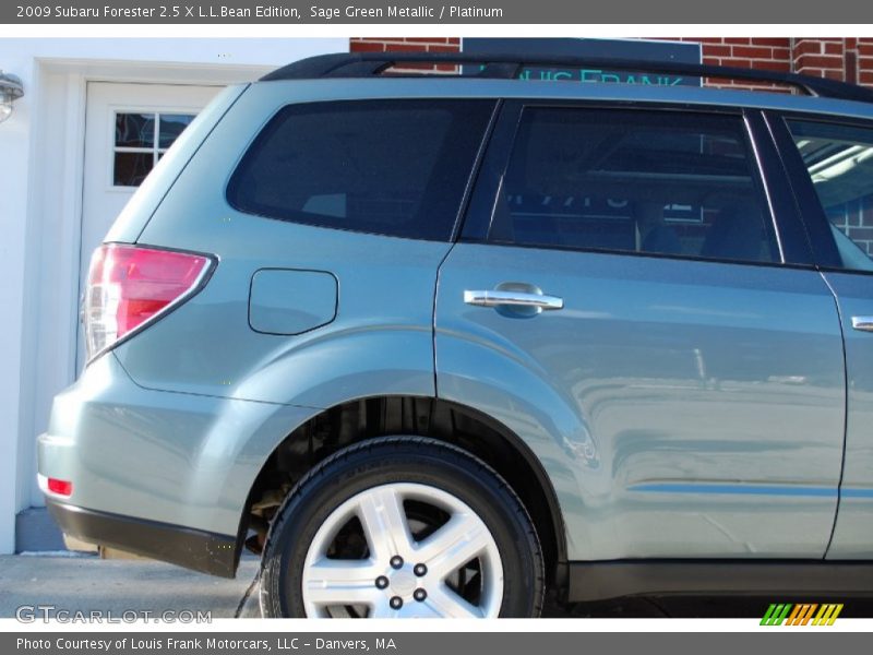 Sage Green Metallic / Platinum 2009 Subaru Forester 2.5 X L.L.Bean Edition