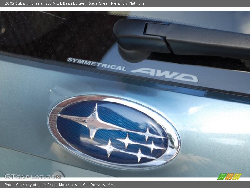 Sage Green Metallic / Platinum 2009 Subaru Forester 2.5 X L.L.Bean Edition