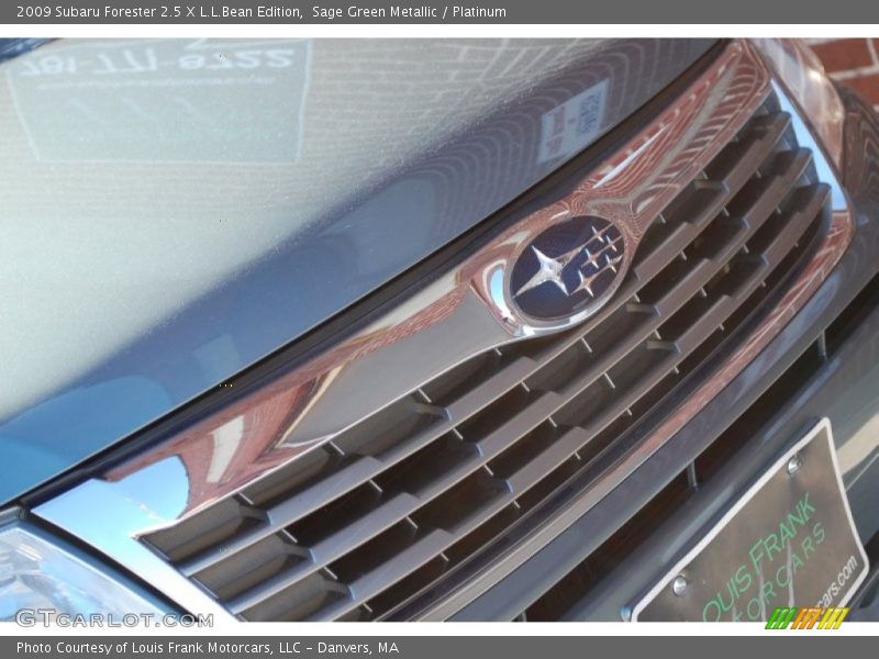 Sage Green Metallic / Platinum 2009 Subaru Forester 2.5 X L.L.Bean Edition