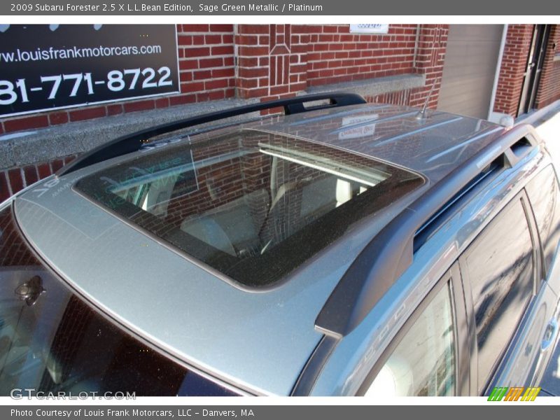 Sage Green Metallic / Platinum 2009 Subaru Forester 2.5 X L.L.Bean Edition