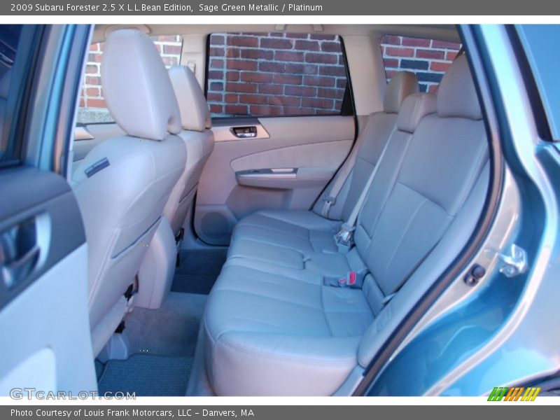 Sage Green Metallic / Platinum 2009 Subaru Forester 2.5 X L.L.Bean Edition