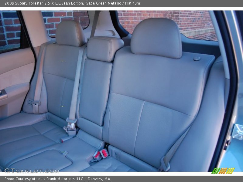 Sage Green Metallic / Platinum 2009 Subaru Forester 2.5 X L.L.Bean Edition