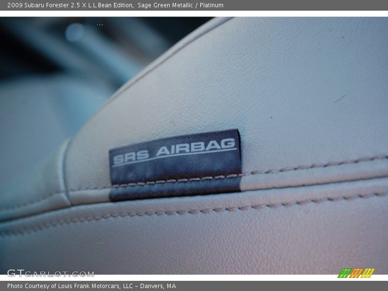 Sage Green Metallic / Platinum 2009 Subaru Forester 2.5 X L.L.Bean Edition