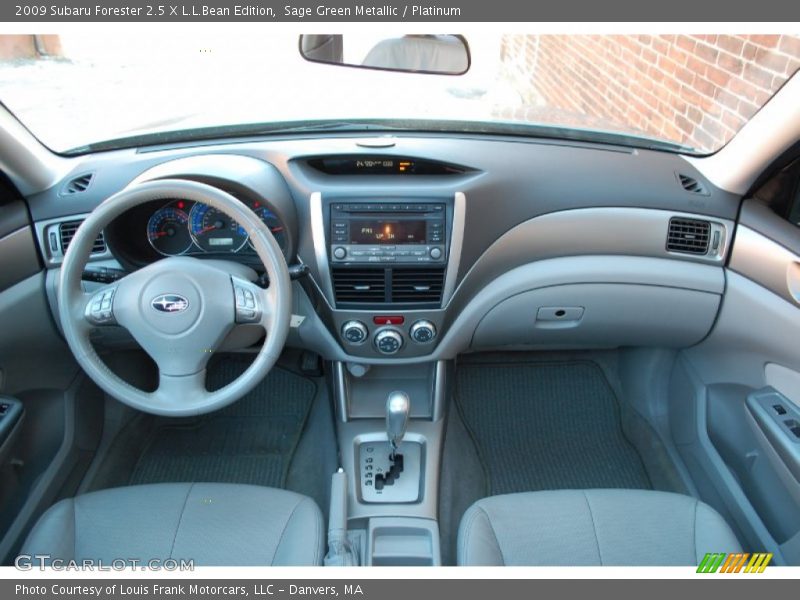 Sage Green Metallic / Platinum 2009 Subaru Forester 2.5 X L.L.Bean Edition