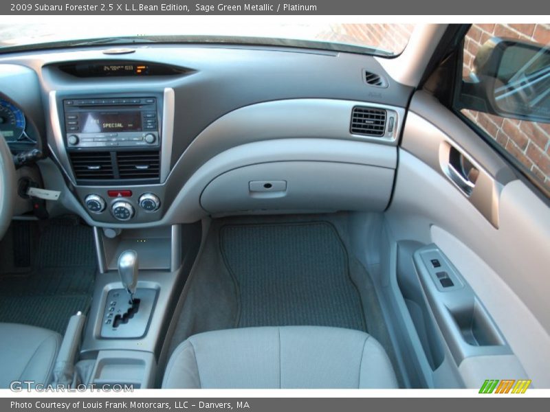 Sage Green Metallic / Platinum 2009 Subaru Forester 2.5 X L.L.Bean Edition